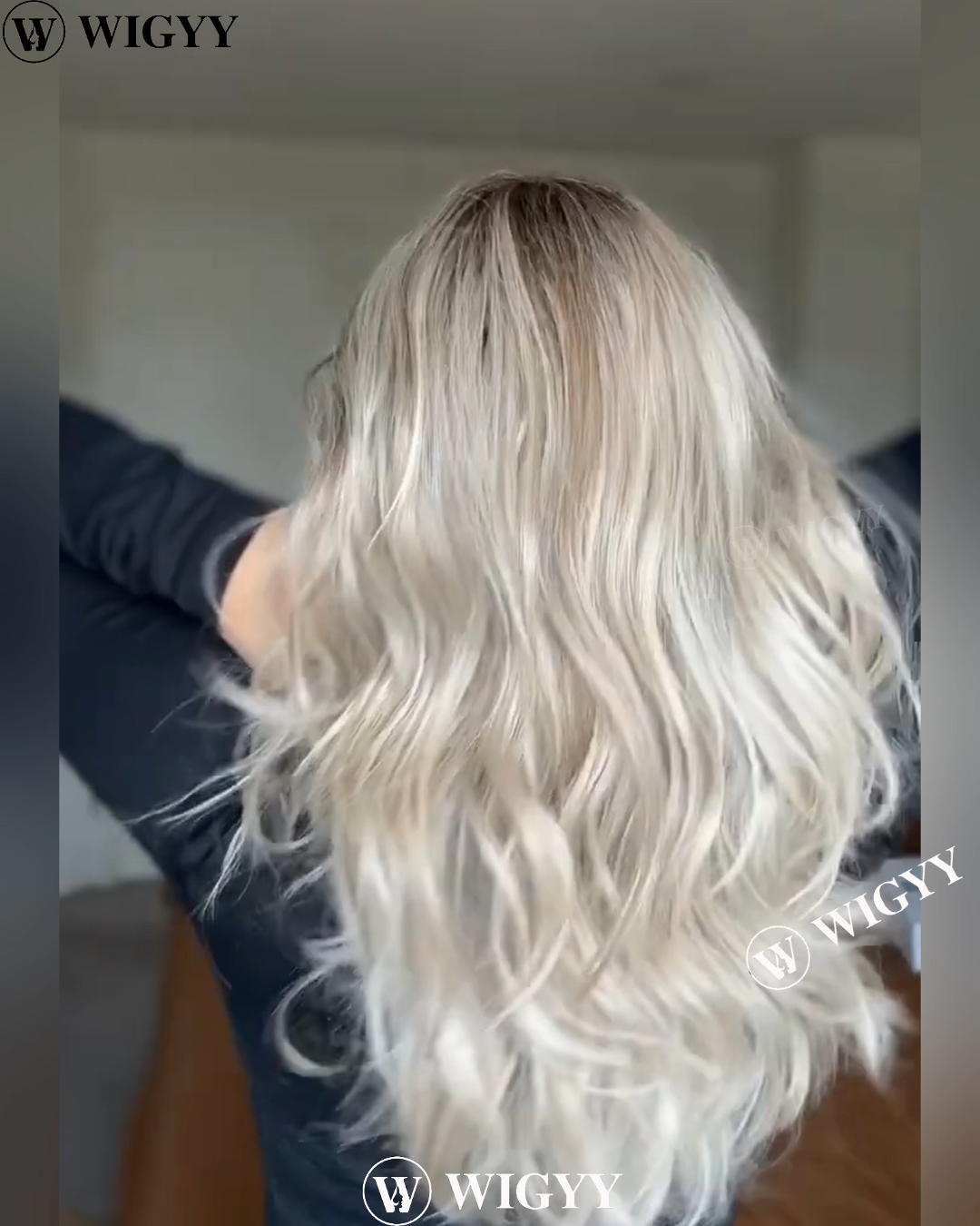 Imogen - Wigyy Blonde Curl Wig with Bang