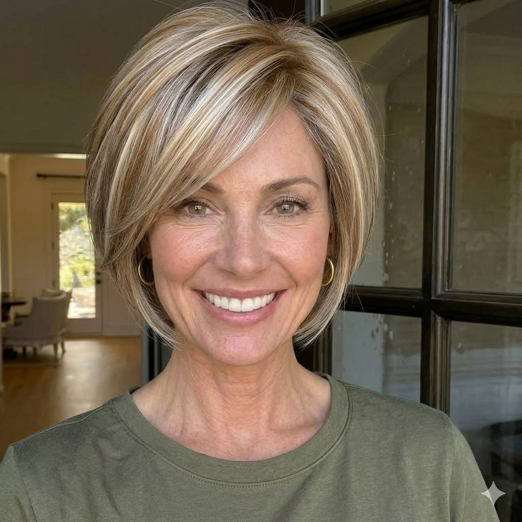 Raven | Sleek Side-Swept Glueless Bob with Seamless Hairline