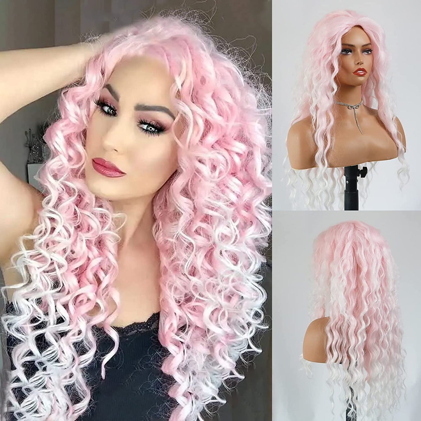 New Wave Golden Fluffy Hot Wigs