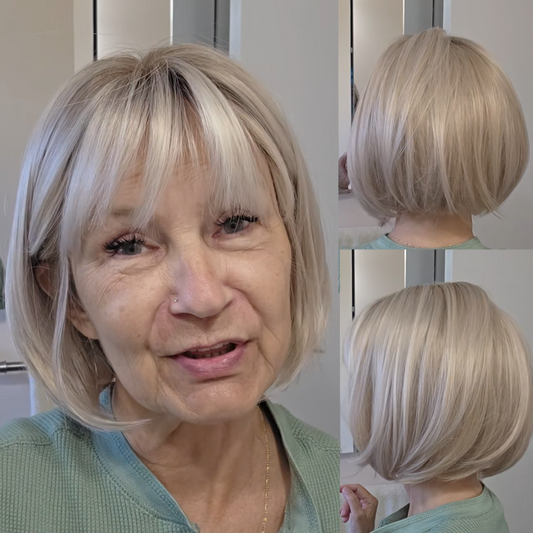 Perla - Wigyy Daily Use Cute Bob Elegant Wig