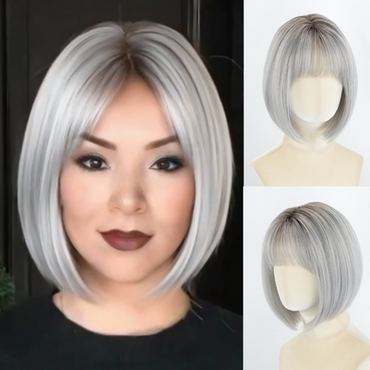Perla - Wigyy Cutest Bob Elegant Wig with Bang