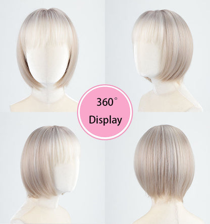 Perla - Wigyy Daily Use Cute Bob Elegant Wig