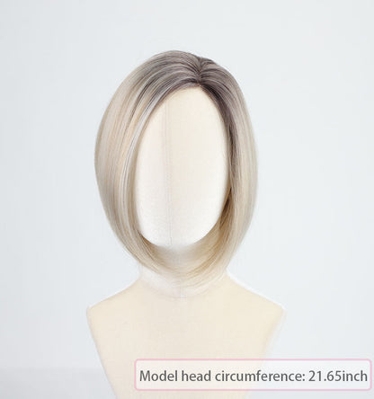 Estelle - Wigyy Mono-Front Blonde Highlighted Lightweight Softly Bob