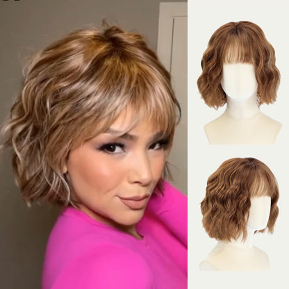 Nadine - Wigyy Curl Elegant Wig with Bang