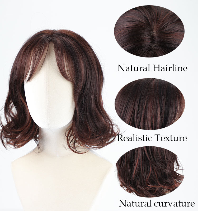 Flash Sale - Mabel - Wigyy Shoulder Length Daily Use Curl Elegant Wig