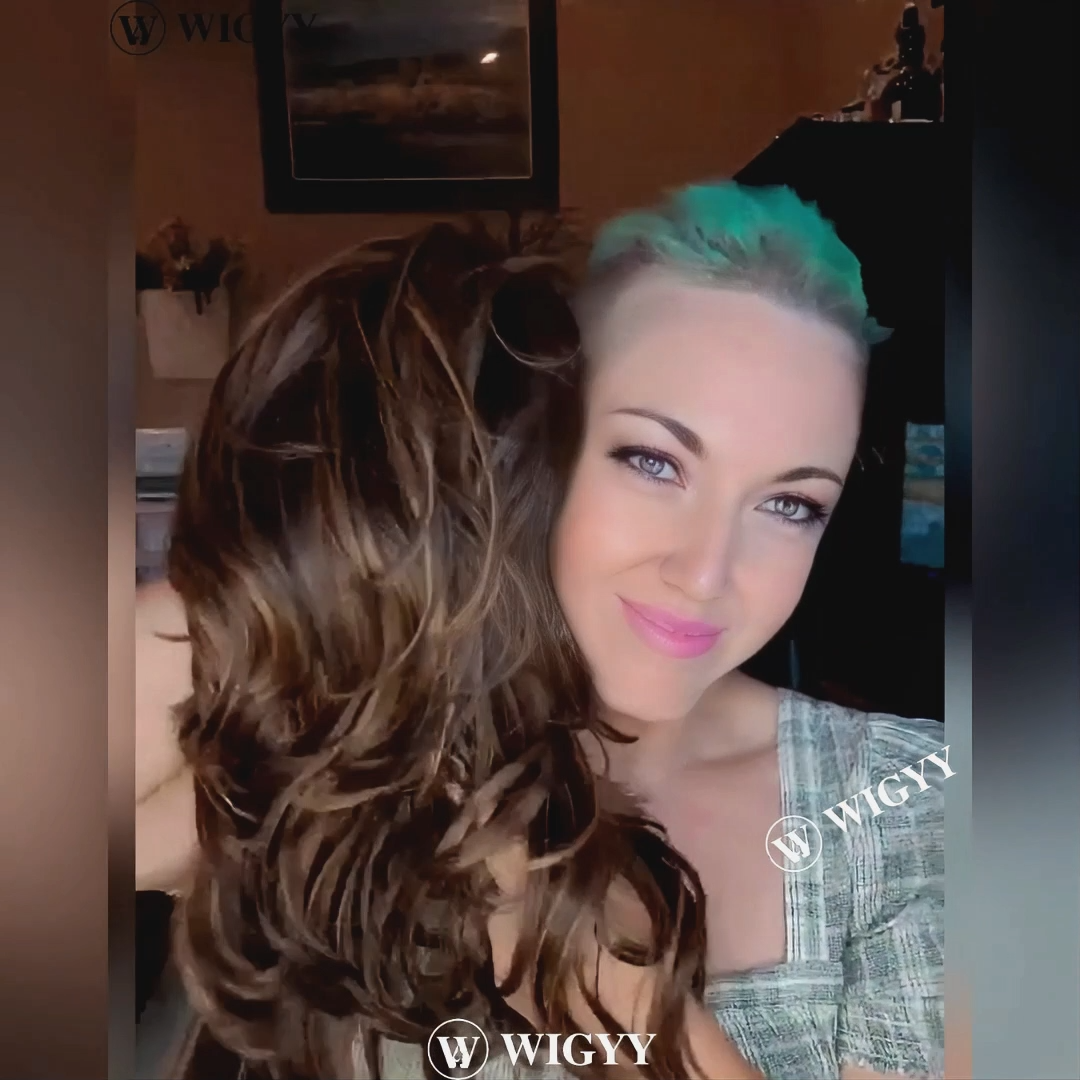 Gladys - Wigyy Brown Highlighted Curl Wig