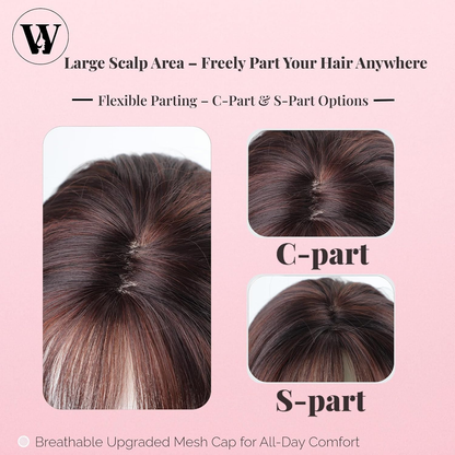 Flash Sale - Mabel - Wigyy Shoulder Length Daily Use Curl Elegant Wig