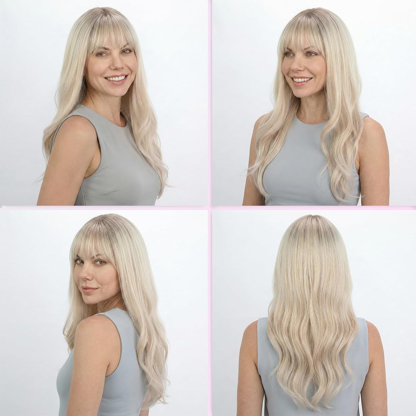 Imogen - Wigyy Blonde Curl Wig with Bang