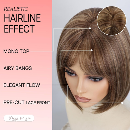 Clara - Wigyy Cute Elegant Wig for Daily Use