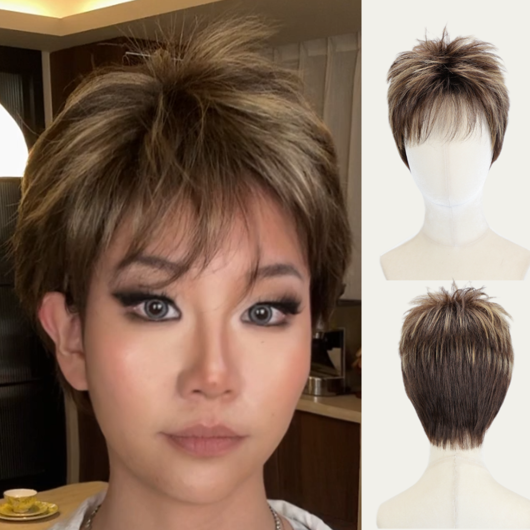 Doris - Wigyy Pixie Boy Short Synthetic Elegant Wigs