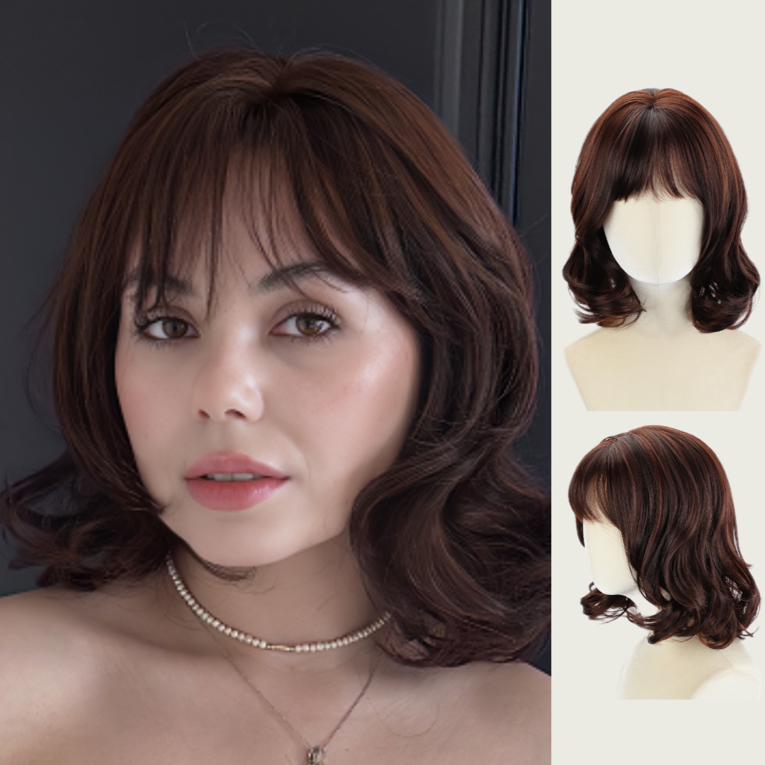 Mabel - Wigyy Shoulder Length Curl Elegant Wig