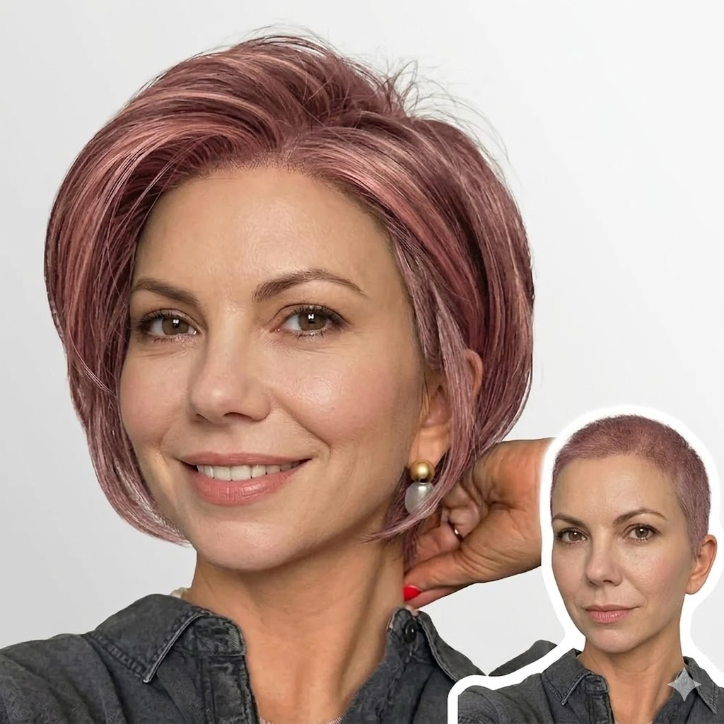 Raven - Wigyy Straight Grey Elegant Bob Wig