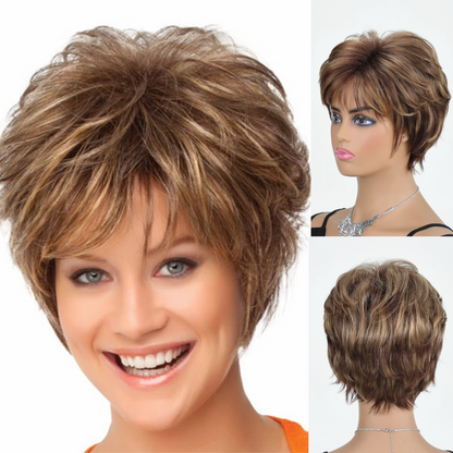 Doris - Pixie Boy Short Synthetic Wigs 10inch