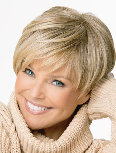 Alice  - Wigyy Short Ombre Beige Layered Wigs for Women