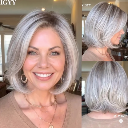 Tabitha - Wigyy Higlighted Side-Parting Elegant Wig