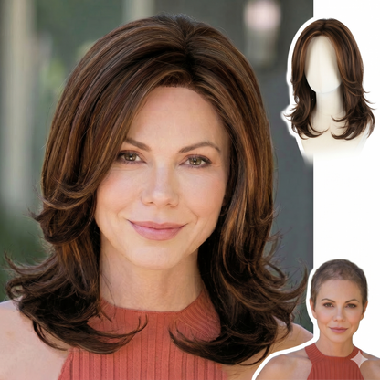 Rose - Wigyy Shouder Length Curl Elegant Wig