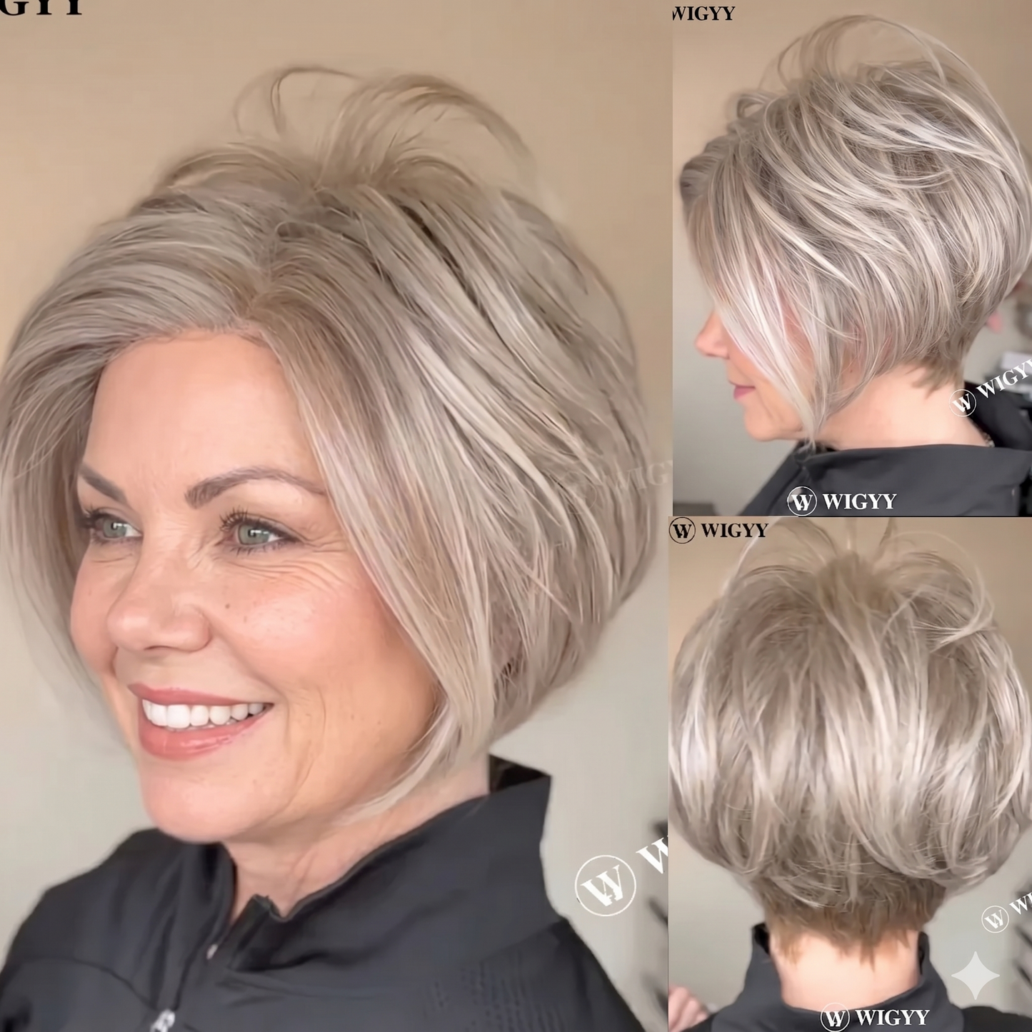 Raven - Wigyy Straight Blonde Elegant Bob Wig