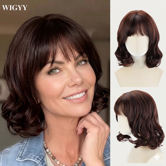 Mabel - Wigyy Shoulder Length Curl Elegant Wig