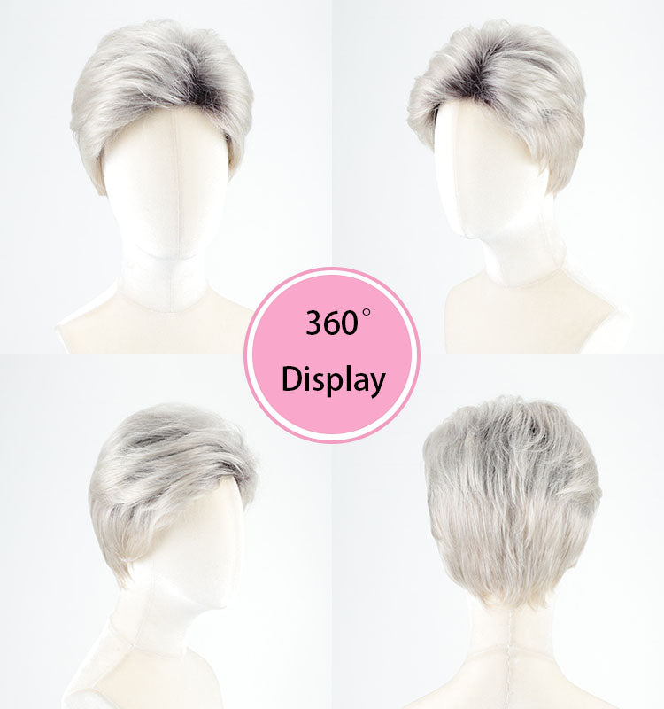 Wendy - Wigyy Short Daily Use Pixel Cut Elegant Wigs