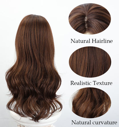Gladys - Wigyy Brown Highlighted Curl Wig
