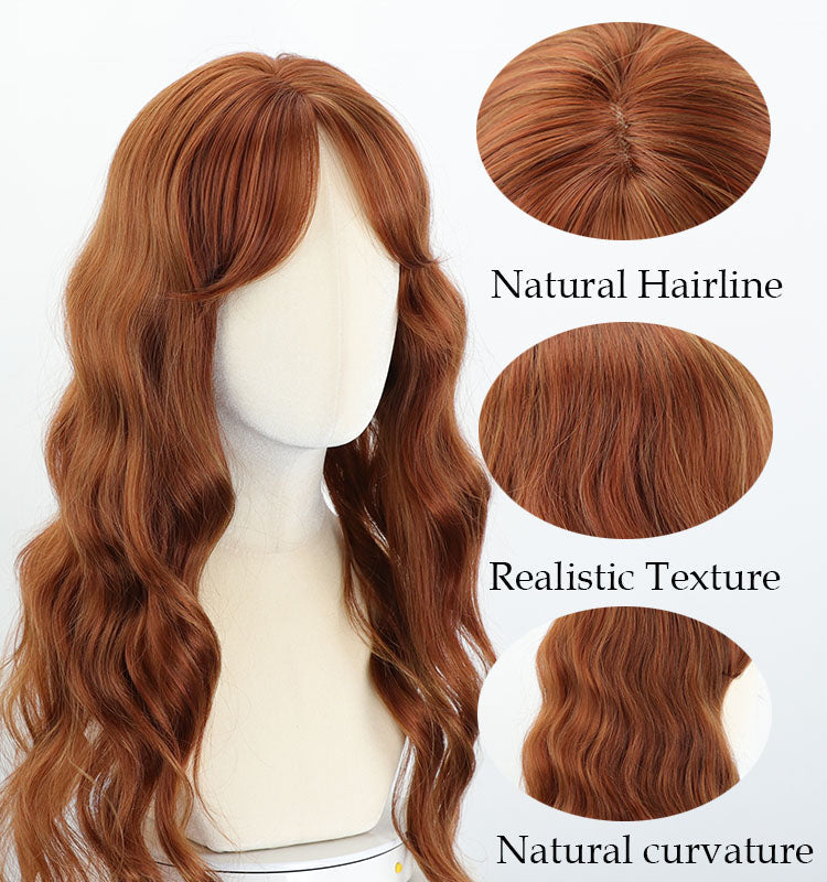 Ruby - Wigyy Long Wave Natural Elegant Wig