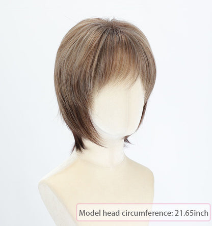 Alma - Short Brown Cute Wigs for Women
