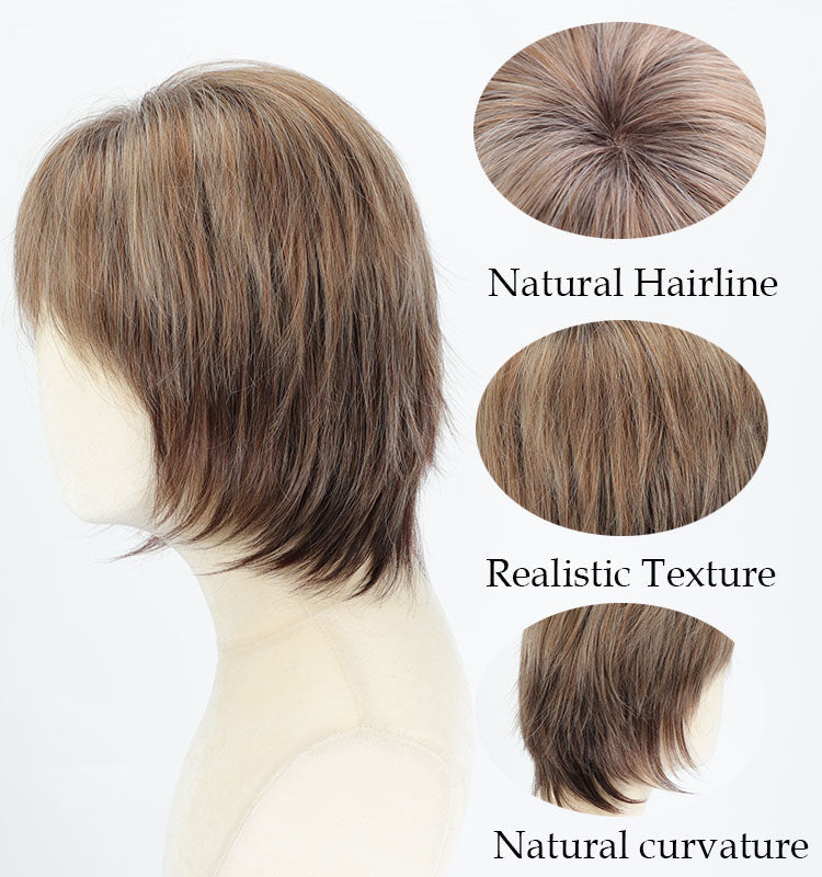 Alma - Sophisticated Airy Bob with Soft Wispy Fringe