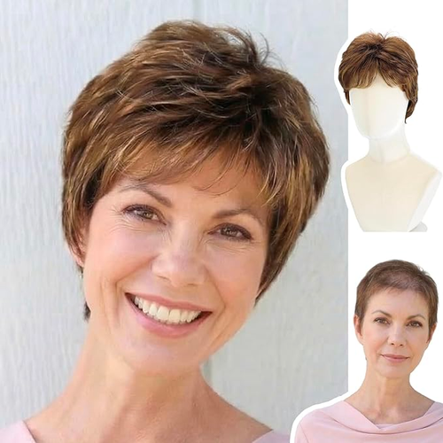 Gertrude - Wigyy Vintage Pixie Cut Daily Use Elegant Wigs