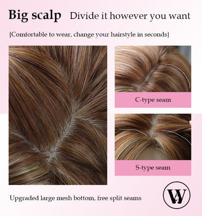 Gladys - Wigyy Brown Highlighted Curl Wig