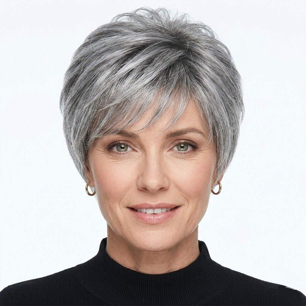 Tamsin - Short Ombre Blonde Pixie Cut Wigs