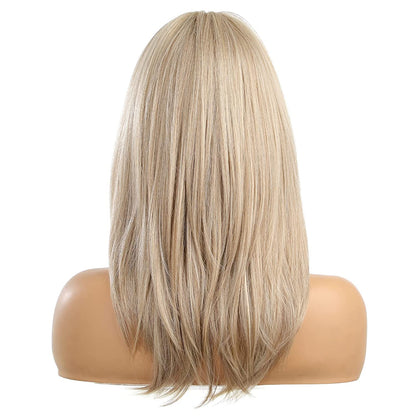 Synthetic Long Wigs  Hair with Bangs for Daily Use