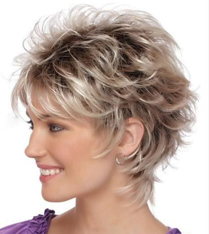 Doris - Pixie Boy Short Synthetic Wigs 10inch