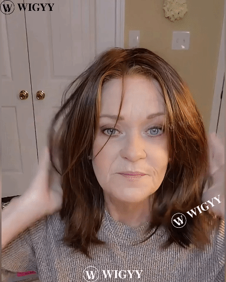 Hazel - Wigyy Straight Highlighted Elegant Wig